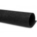 Фоамиран глиттер 20 х 30, черный, 2 мм