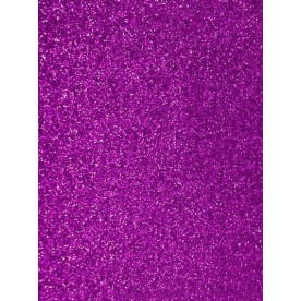 Фоаміран глиттер 20 х 30, фіолетовий, 2 мм