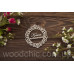 Чипборд надпись Книга побажань в рамке, Woodchic