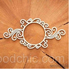 Чіпборд, Рамка Узорная, Woodchic