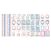 Набір смуг з картинками для декорування Shabby love 5 шт 5х30,5 см, Фабрика Декору