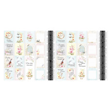 Набор полос с картинками для декорирования Orchid song, 5 шт 5х30,5 см, Фабрика Декору