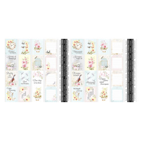 Набор полос с картинками для декорирования Orchid song, 5 шт 5х30,5 см, Фабрика Декору