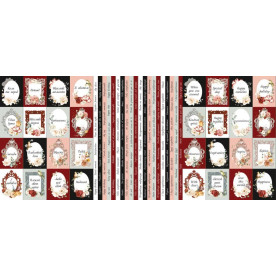 Набір смуг з картинками для декорування Miracle flowers 6 шт 5х30,5 см Фабрика Декору