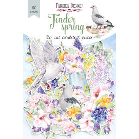 Набір висічок, колекція Tender spring, 60 шт, Фабрика Декору