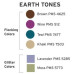 Набір флока і глітер Flocking & Glitter Kit - Earth Tones від ATB