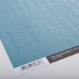 Скраппапір з лаковим покриттям Fine Lacquered Paper -Peacock від Chatterbox