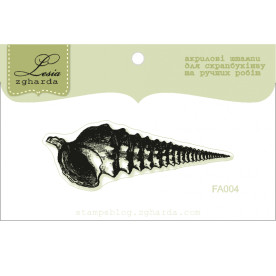 Акриловий штамп Маленька черепашка, розмір 5,6х1,9 см