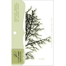 Акриловий штамп Гілки, розмір 6,7х3,2 см