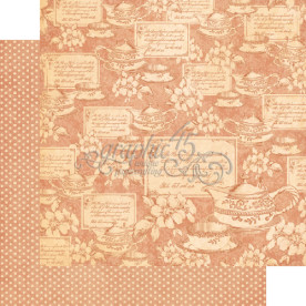 Двусторонняя бумага Afternoon Tea 30х30 см от Graphic 45