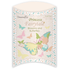 Набор цветочков и бабочек Princess Fairytale, 50 шт от Dovecraft
