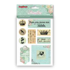 Набор чипборда на клеевой основе Версаль 16,5х12 см, ScrapBerry's