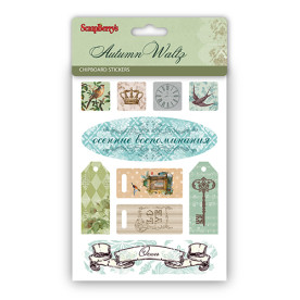 Набір чіпборда на клейовий основі Осінній вальс 16,5х12 см від ScrapBerry's