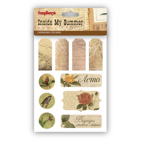 Набір чіпборда на клейовий основі Всередині мого літа 16,5х12 см від ScrapBerry's