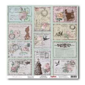 Односторонній папір Версаль - Картки: Королівська капела 30х30 см від ScrapBerry's