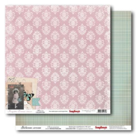 Двосторонній папір Забуті мрії - Спогади 30х30 см від ScrapBerry's