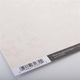 Скраппапір з лаковим покриттям Fine Lacquered Paper-Alabaster від Chatterbox