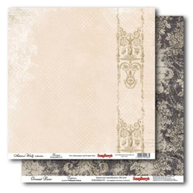 Двосторонній папір Осінній вальс - Бароко 30х30 см від ScrapBerry's