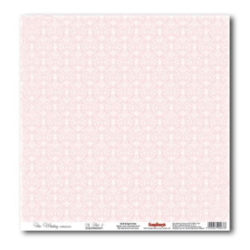 Односторонній папір Весільна - Рожевий 5 30х30 см від ScrapBerry's