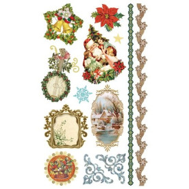 Набор натирок Зимняя сказка 20х12 см от ScrapBerry's