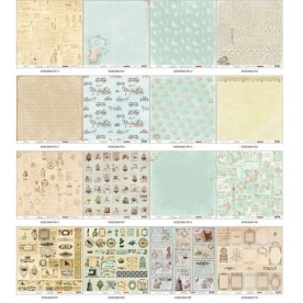 Набір паперу Версаль 30х30 см 10 аркушів від ScrapBerry's