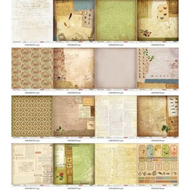 Набір паперу Всередині мого літа 30х30 см 8 листів від ScrapBerry's