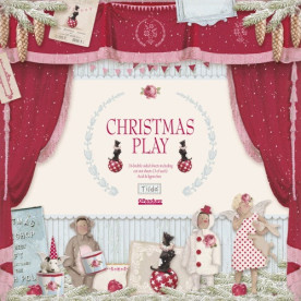 Набор бумаги Tilda - Christmas Play, 30х30 см, 7 листов + высечки от Panduro