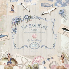 Набор бумаги Tilda - The Seaside Life, 30х30 см, 7 листов + высечки от Panduro