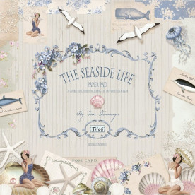 Набір паперу Tilda - The Seaside Life, 30х30 см, 7 листів + висікання від Panduro