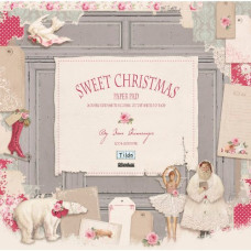 Набор бумаги Tilda - Sweet Christmas, 30х30 см, 7 листов + высечки от Panduro