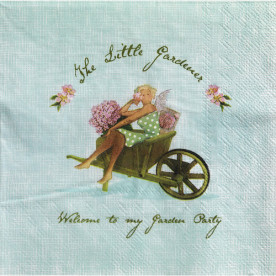 Салфетка для декупажа The Little Gardener 33х33 см, 1 шт от компании Panduro