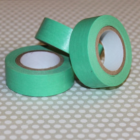 Бумажный скотч ментолового цвета, длина 10 м, ширина 15 мм