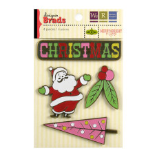 Дизайнерські брадси Merry Bright від We R Memory Keepers