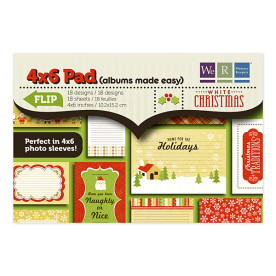 Набір паперу 10х15 см White Christmas від We R Memory Keepers