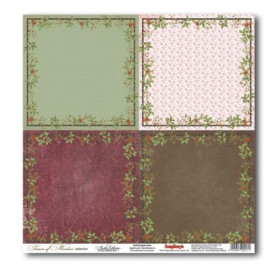 Односторонній папір Час Чудес: Старий Новий Рік 30х30 см від ScrapBerry's