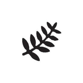 Фігурний дирокол Rock Fern 2,5 см від Punch Bunch