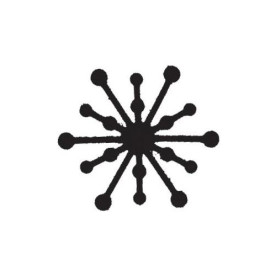 Фигурный дырокол Big Sky Flake 2,5 см от Punch Bunch