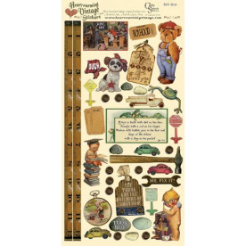 Набір наклейок Little Boys від Crafty Secrets, 15x30 см