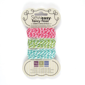Набор ниток для инструмента по созданию строчки Sew Easy Bakers Twine от We R Memory Keepers