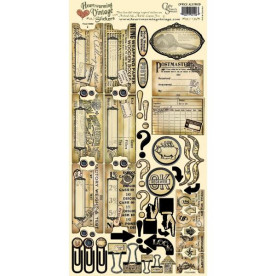 Набор наклеек Office Altered, Crafty Secrets, 15x30 см