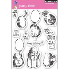 Набір акрилових штампів Party Time 19х13 см, Penny Black