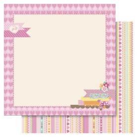 Двусторонняя бумага Picture Frame 30х30 см Ruby Rock-It