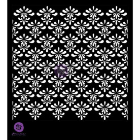 Трафарет Lace Trim Background 15х15 см від Prima