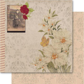 Двусторонняя бумага Lily 30х30 см от Ruby Rock-It