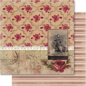 Двусторонняя бумага Maude 30х30 см от Ruby Rock-It