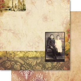 Двусторонняя бумага In The Parlour 30х30 см от Ruby Rock-It