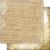 Двосторонній папір Gold Love Letter 30х30 см від Ruby Rock-It