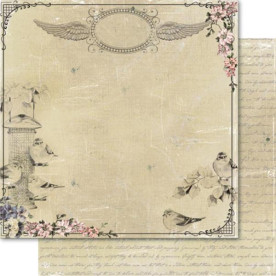 Двосторонній папір Bird Flock 30х30 см від Ruby Rock-It