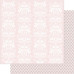 Двосторонній папір Pink & White Fancy 30х30 см від Ruby Rock-It