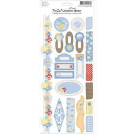 Набір наклейок з глітером Baby Boy 30х11 см від Ruby Rock-It